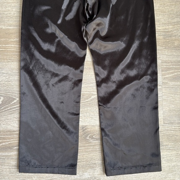 The Great. Convertible Satin Trousers Black XS - Picture 13 of 13
